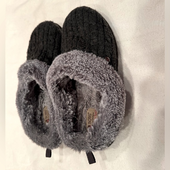 Bobs from Skechers Memory Foam Clogs/Slip-On/Size 8.5/Gray/Lugged Outsole/EUC - Picture 2 of 8